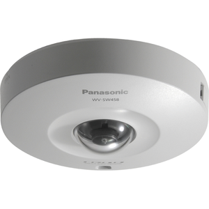Panasonic WV-SW458M 3.1MP 360-Degree Day/Night Outdoor Network Dome Camera, M12 Male
