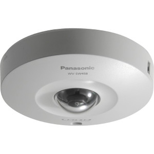 Panasonic WV-SW458M 3.1MP 360-Degree Day/Night Outdoor Network Dome Camera, M12 