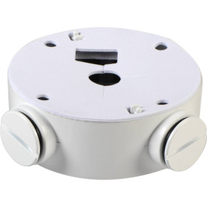 CB130 Hikvision dome camera conduit base connector detail view