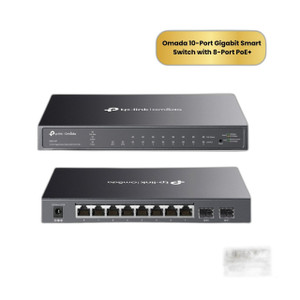 TP-Link SG2210P Omada 8-Port Gigabit Smart PoE+ Switch - Image 2