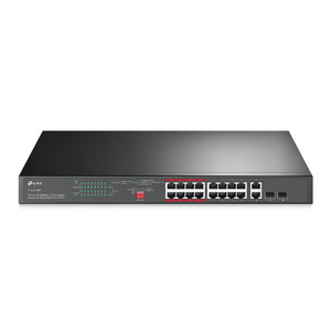 TP-Link TL-SL1218MP JetStream Switch PoE 16Port 10/100M+2-GB