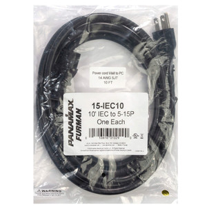 Nortek 15 Amp 10 Iec Cable
