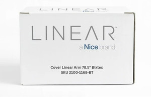 Nortek Cover Linear Arm 785IN Blktex - 2100-1168-BT