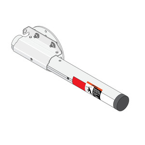 Nortek Channel Gate Arm Rnd Alum Arm - 2100-1966