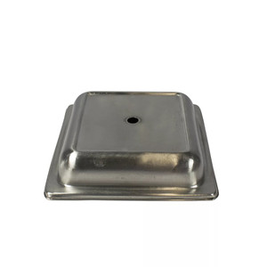 Nortek Plate Cover BG Shaft Hole SS
