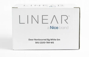 Nortek Door Nonlouvred BG White SM