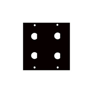 Middle Atlantic 1/2BNC4 Punchouts