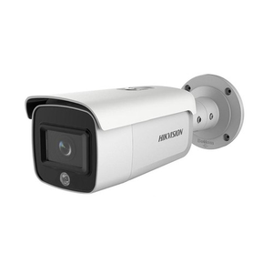 Hikvision DS-2CD2T46G1-4I/SL-2.8mm 4 MP Outdoor AcuSense Fixed Bullet Camera with Strobe Light and Audio Alarm, 2.8mm Lens