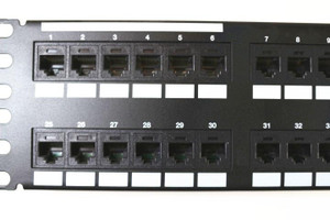 Panduit NK6PC1VLY Cat6 Patch Cable