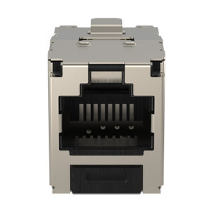 Panduit MOD CAT5E Shield Univ TG Styl - CJS5E88TGY - Image 2