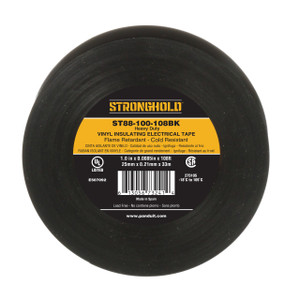 Panduit ST88-100-108BK 1" × 108' PVC Electrical Tape