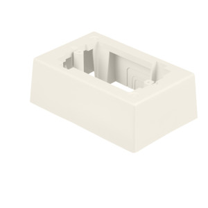 Panduit JB1WH-A Surface Mount Single-Gang Junction Box