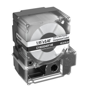 Panduit C195X040Y1M 1.95"×0.4" Component Label Cassette