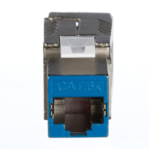 Panduit KJS6X88TCBU Cat 6A Shielded Keystone Jack - Blue