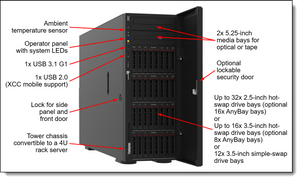 Lenovo ST650 V2 PCIE Slot 8 Enablement KIT