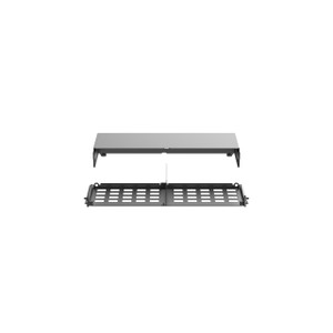 Panduit FLEX-PLATE2URW HD Flex 2RU Cable Mgmt Panel