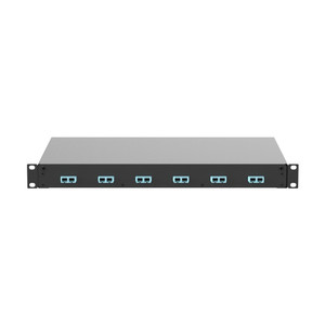 Panduit FD1W6AQDSCZ 6-Port SC Fiber Tray 1U