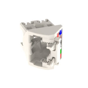 Panduit CJLRCAPIW-C 45° Angled Cat 6 Wire Cap 100pk