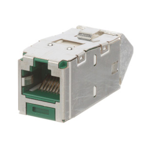 Panduit CJSUD6X88TGGRY Shielded Jack Module