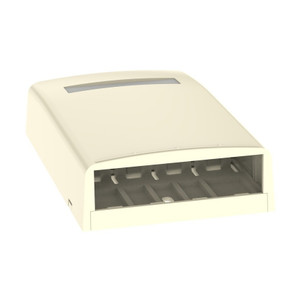 Panduit CBX4EI-AY 4-Port Mini-Com Surface Mount Box