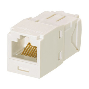 Panduit CJ688TGIW Cat 6 TG Jack Module Off White - Image 2