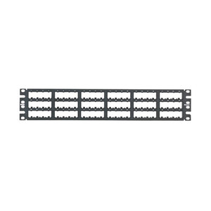 Panduit CPP72FMWBLY 72-Port 2U Modular Patch Panel