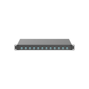 Panduit FD1W12AQDLCZ 12-Port LC Fiber Drawer - 1U Rack