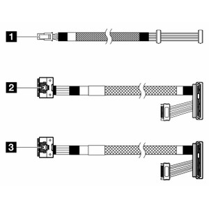Lenovo ST650 V2/V3 Tape Drive X40 Cable KIT