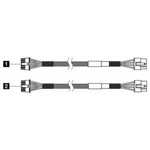 Lenovo ST650 V2V3 A4500 GPU Cable KIT
