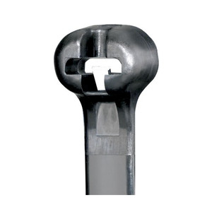 Panduit BT2S-C0 8" 50lb Dome-Top Barb Tie 100-Pack
