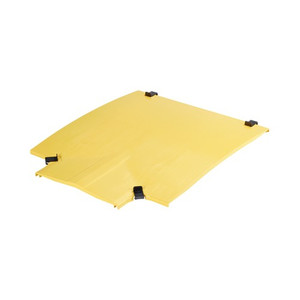 Panduit FRTCV24W12LYL 24x4 Horizontal T-Fitting Cover