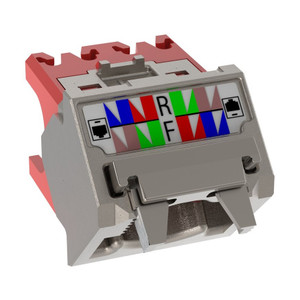Panduit CJSUDCAPRD-X 45° Shielded Wire Cap