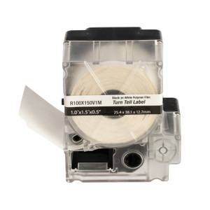 Panduit R100X150V1M Turn-Tell Vinyl Label Cassette