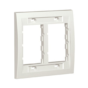 Panduit CBEIW-2GY 2-Gang Faceplate Frame
