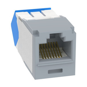 Panduit CJUD6X88TGIG Cat 6A TG Jack - International Gray