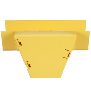 Panduit FRVT6X4LYL 6x4 Vertical Tee