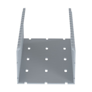 Panduit F4X2LG6 Narrow Slot 4"×2" Wiring Duct Base 6'