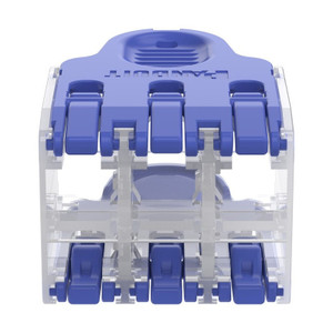 Panduit QPPNS6BU 6-Port Plug Pack Housing Blue - Image 2