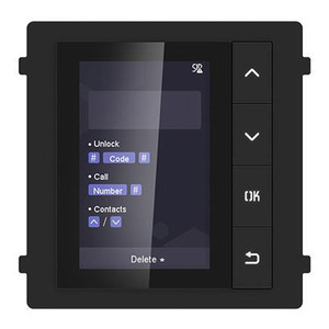 Hikvision DS-KD-DIS Video Intercom Display Module