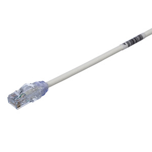 Panduit UTP28X1 1FT CAT6A CBL 28AWG UTP Patch Cord WHT
