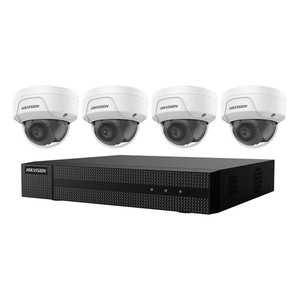 Hikvision EKI-K41D44 4 x (4MP) Indoor Dome IP Camera Kit, 4-Channel 4K NVR