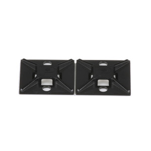 Panduit 100PK 4WAY Adhesive Backed TIE Mount BLK