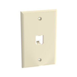 Panduit Faceplate 1PT Classic Electric Ivry
