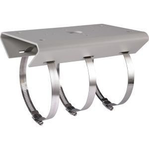 Hikvision PMP pole mount adapter for PTZ cameras with secure installation bracket