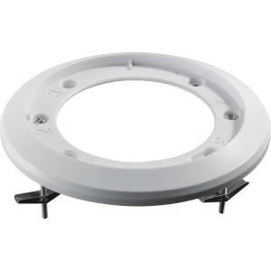 Hikvision RCM-3 in-ceiling mount bracket for dome cameras, white aluminum security fixture