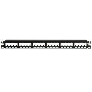 Panduit Patch Panel 24 PT MOD Flush Mount BLK