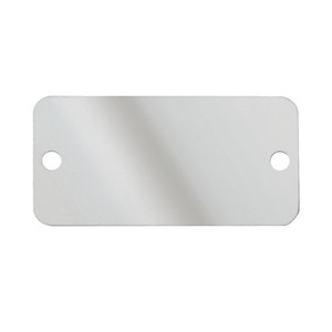 Panduit Marker PLT TWO Holes 304 Stainless PK