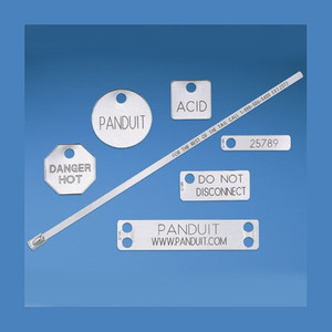 Panduit Marker TAG ONE Hole 304 Stainless PK1000