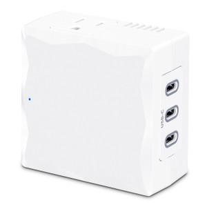 Cyberpower P2WUC3 Surge White NEMA 5-15P Input - 2 NEMA 5-15R 3 Type C Outpu