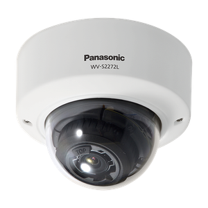 Panasonic WV-S2272L 8MP 4K Vandal-Resistant Fixed Indoor Dome IP Camera